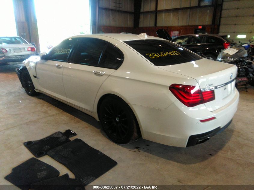 2015 BMW 7 SERIES 750I XDRIVE WBAYB6C54FD965921