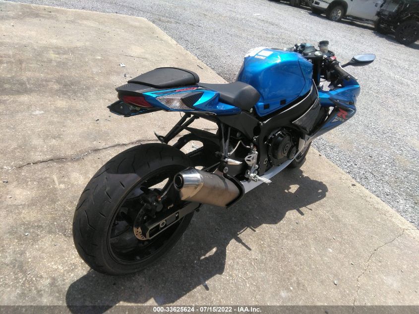 2014 SUZUKI GSX-R600 JS1GN7FA9E2100533