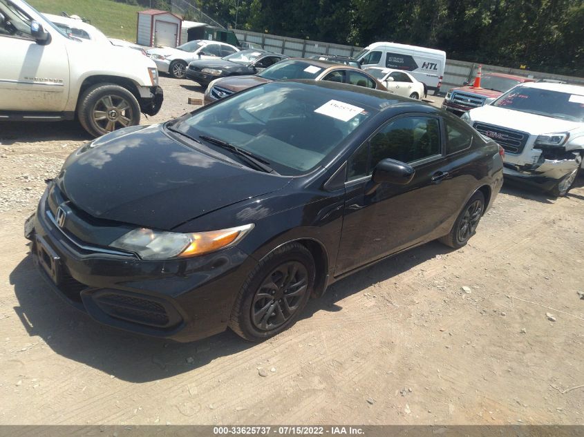 2014 HONDA CIVIC COUPE LX 2HGFG3B51EH503296