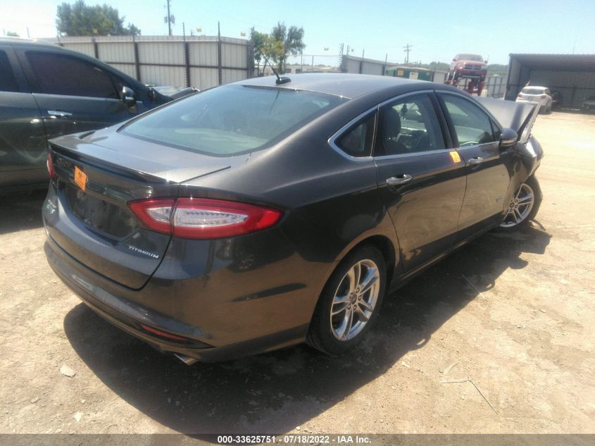 2016 FORD FUSION ENERGI TITANIUM 3FA6P0SU0GR144069