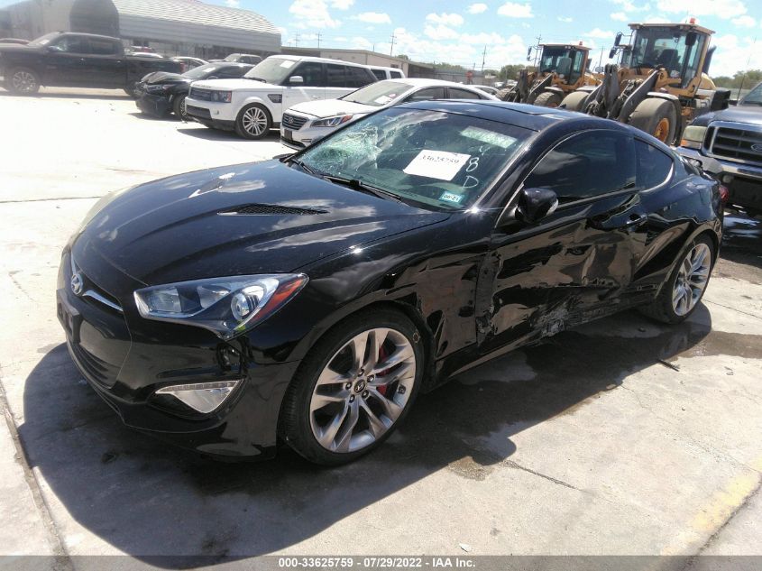 2013 HYUNDAI GENESIS COUPE 3.8 TRACK KMHHU6KJ2DU106475