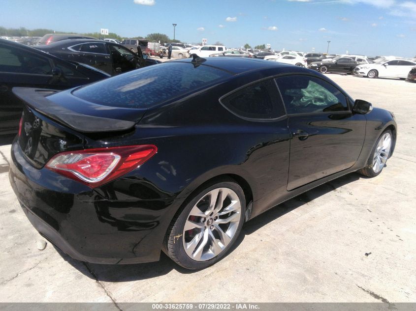 2013 HYUNDAI GENESIS COUPE 3.8 TRACK KMHHU6KJ2DU106475
