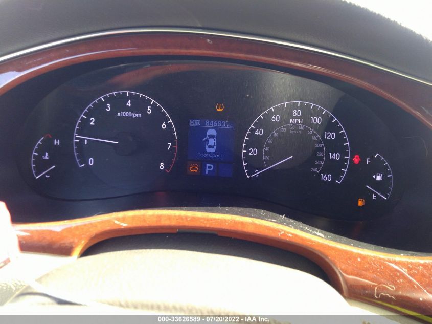 2013 HYUNDAI GENESIS 3.8L KMHGC4DD3DU220902