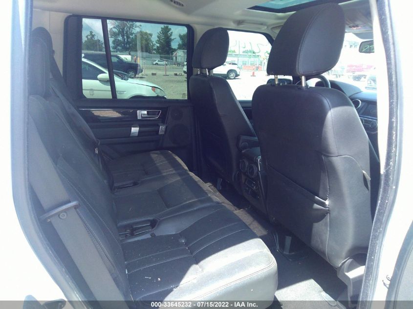 2013 LAND ROVER LR4 HSE SALAG2D42DA660252