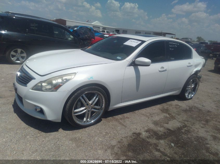 2013 INFINITI G37 SEDAN JOURNEY JN1CV6AP2DM716736