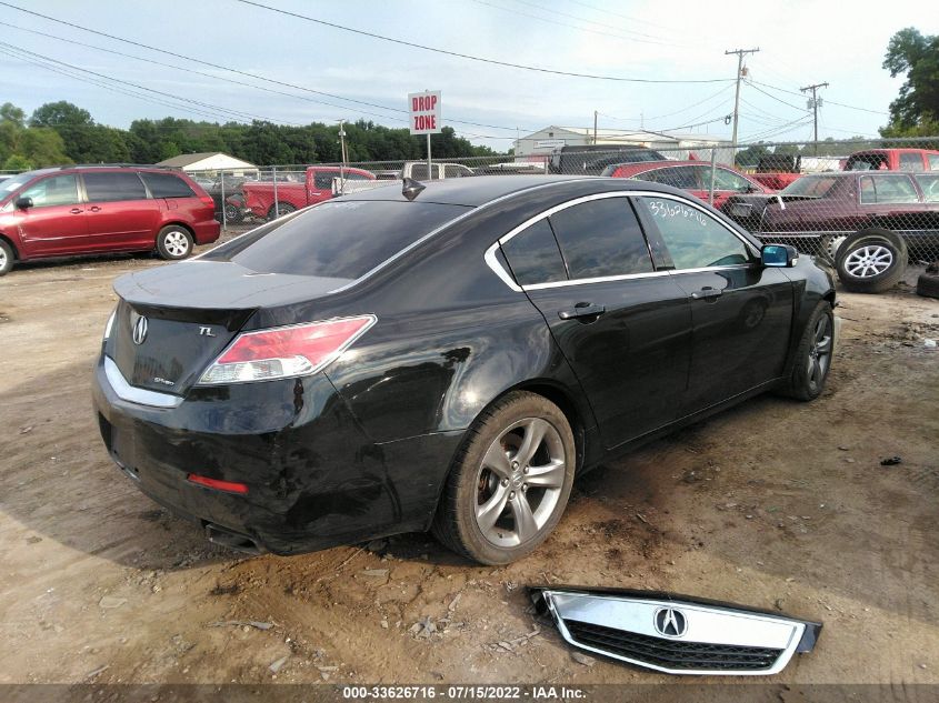 2013 ACURA TL TECH 19UUA9F54DA005015