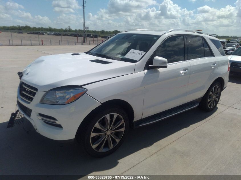 2014 MERCEDES-BENZ M-CLASS ML 350 4JGDA5JB8EA377250