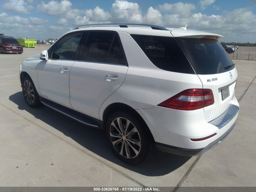 2014 MERCEDES-BENZ M-CLASS ML 350 4JGDA5JB8EA377250