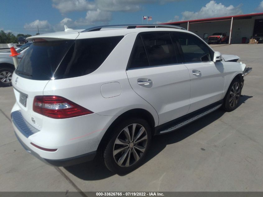 2014 MERCEDES-BENZ M-CLASS ML 350 4JGDA5JB8EA377250