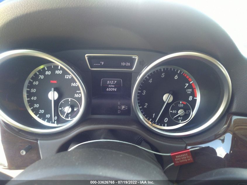 2014 MERCEDES-BENZ M-CLASS ML 350 4JGDA5JB8EA377250
