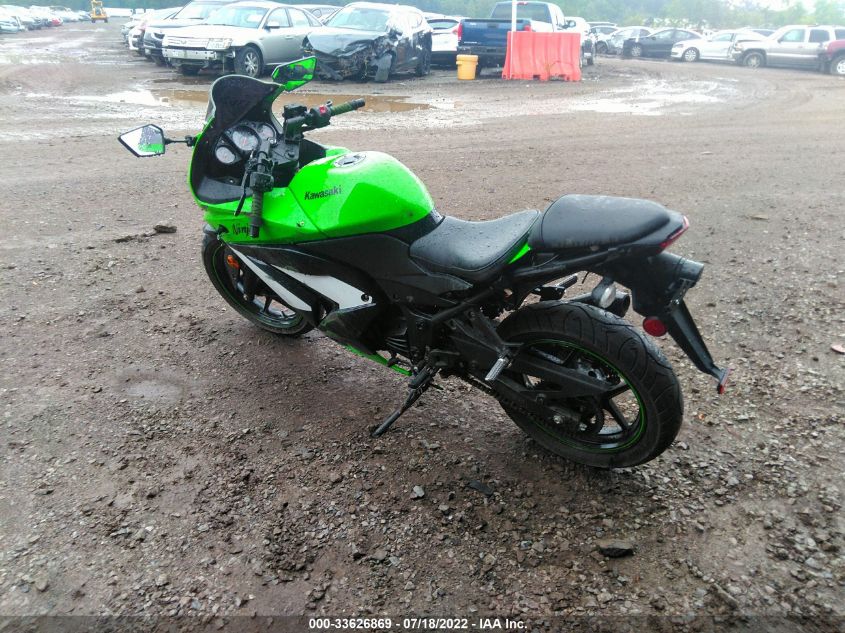 2009 KAWASAKI EX250 J JKAEXMJ199DA29080