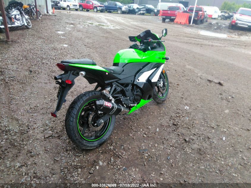 2009 KAWASAKI EX250 J JKAEXMJ199DA29080