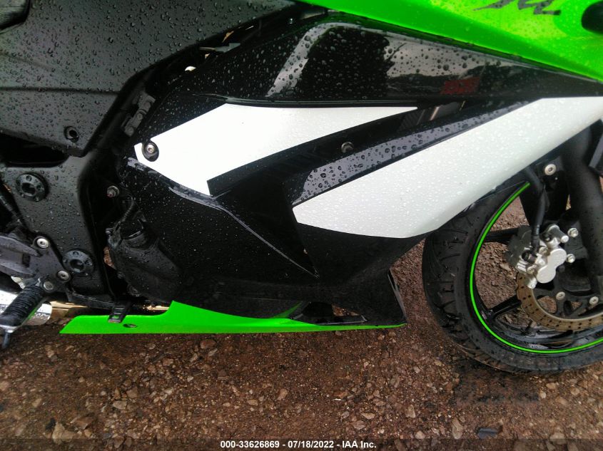 2009 KAWASAKI EX250 J JKAEXMJ199DA29080