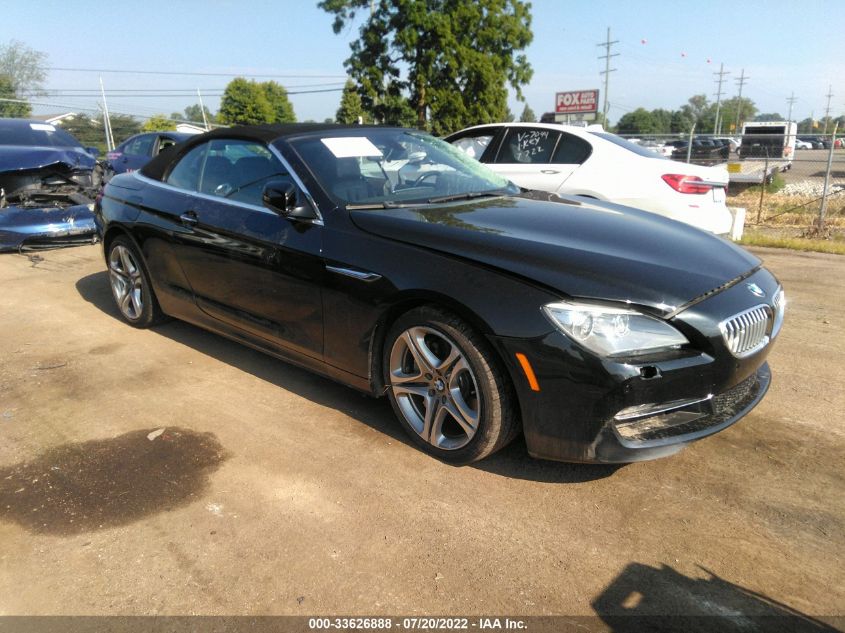 2013 BMW 650 XI WBAYP1C50DDX00852