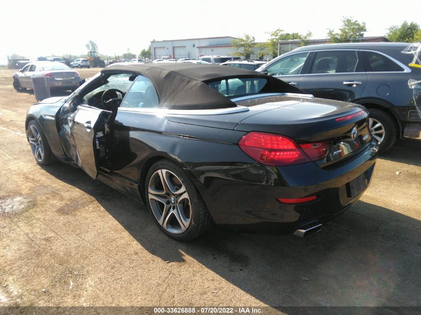 2013 BMW 650 XI WBAYP1C50DDX00852