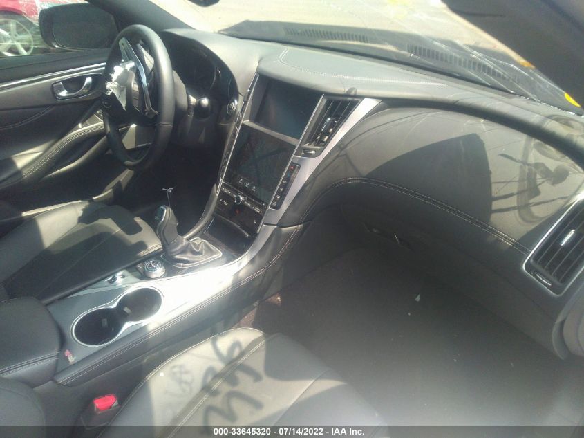 2019 INFINITI Q60 3.0T LUXE JN1EV7ELXKM290913