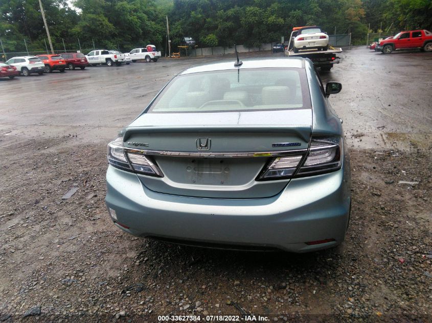 2013 HONDA CIVIC HYBRID 19XFB4F27DE000658