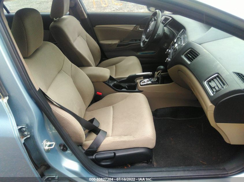 2013 HONDA CIVIC HYBRID 19XFB4F27DE000658