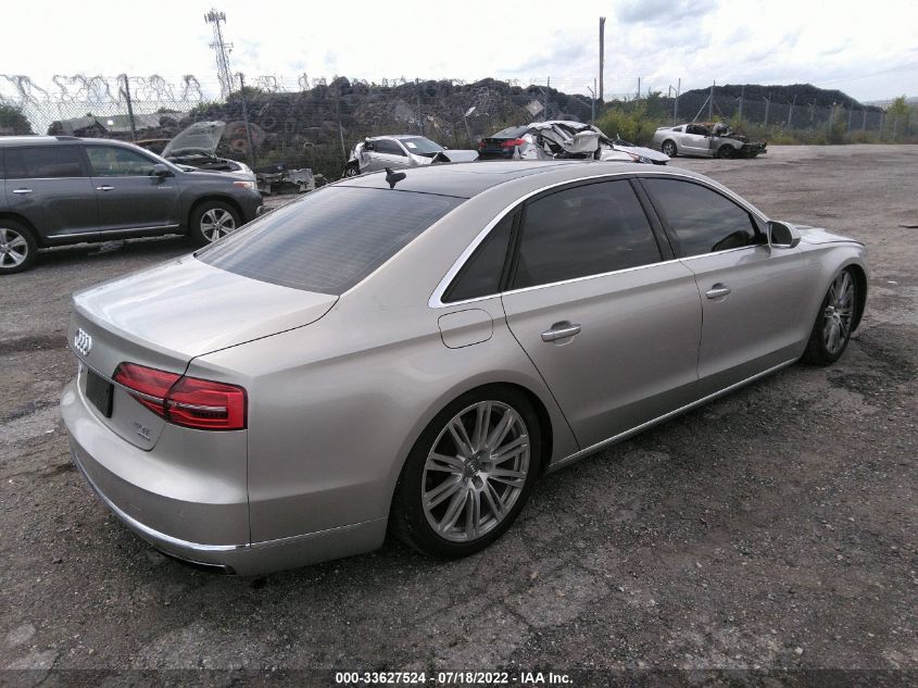 2015 AUDI A8 L 4.0T WAU32AFD3FN009887