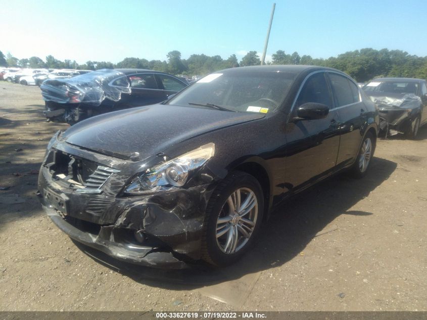 2013 INFINITI G37 SEDAN X JN1CV6AR1DM754296
