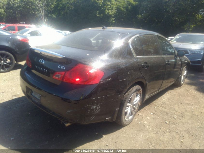 2013 INFINITI G37 SEDAN X JN1CV6AR1DM754296