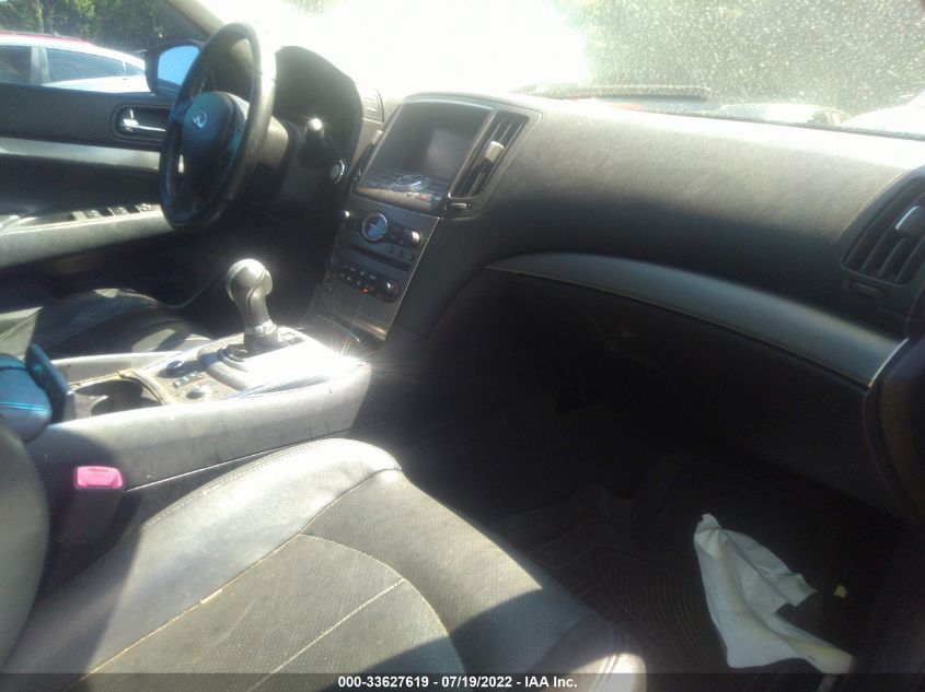 2013 INFINITI G37 SEDAN X JN1CV6AR1DM754296