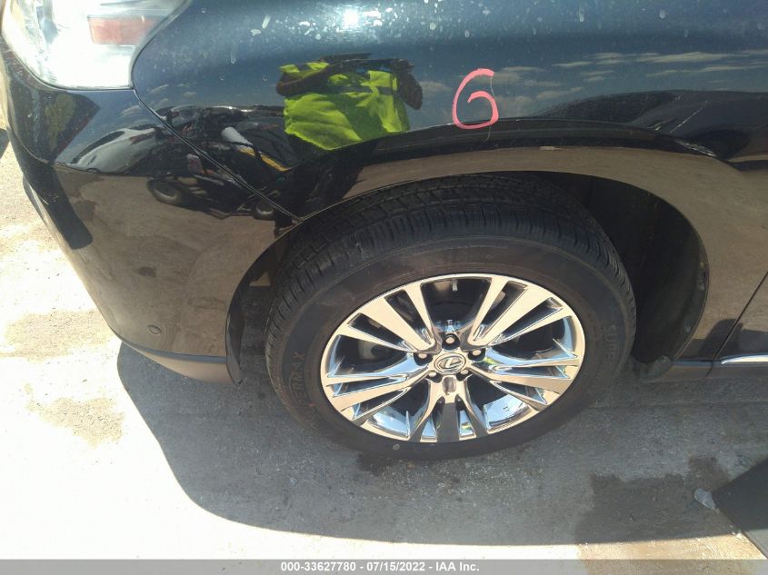 2013 LEXUS RX 350 2T2ZK1BA3DC124042