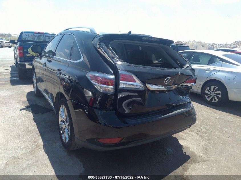 2013 LEXUS RX 350 2T2ZK1BA3DC124042