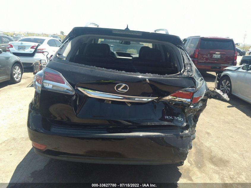2013 LEXUS RX 350 2T2ZK1BA3DC124042