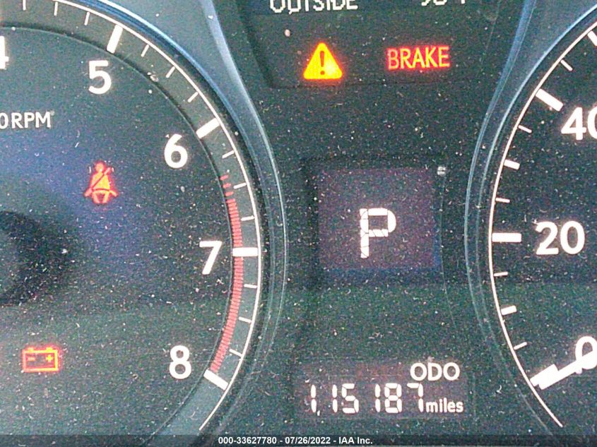 2013 LEXUS RX 350 2T2ZK1BA3DC124042