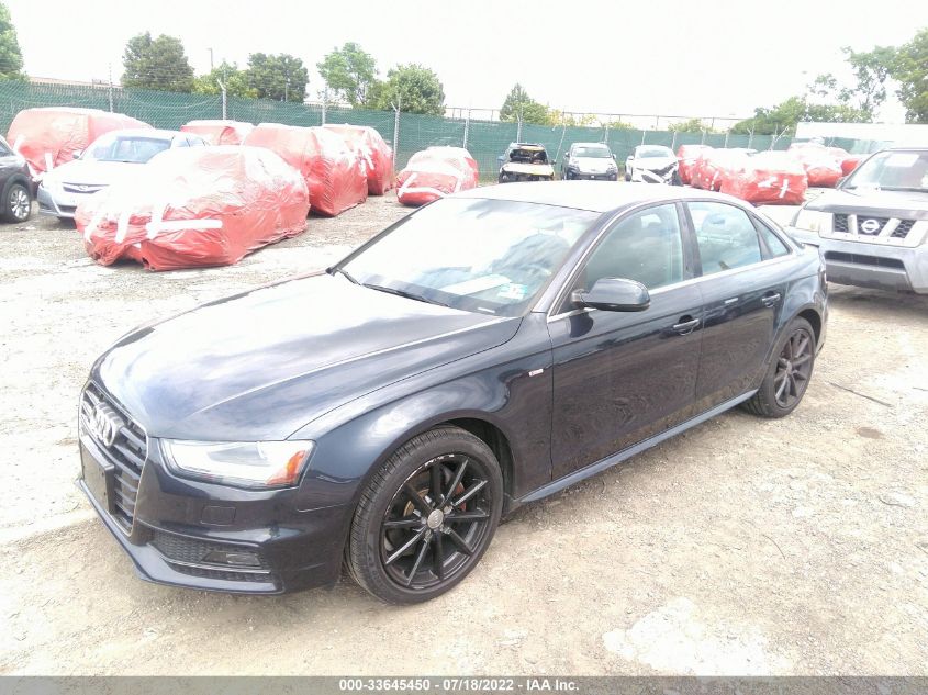 2015 AUDI A4 PREMIUM PLUS WAUFFAFL5FN023525