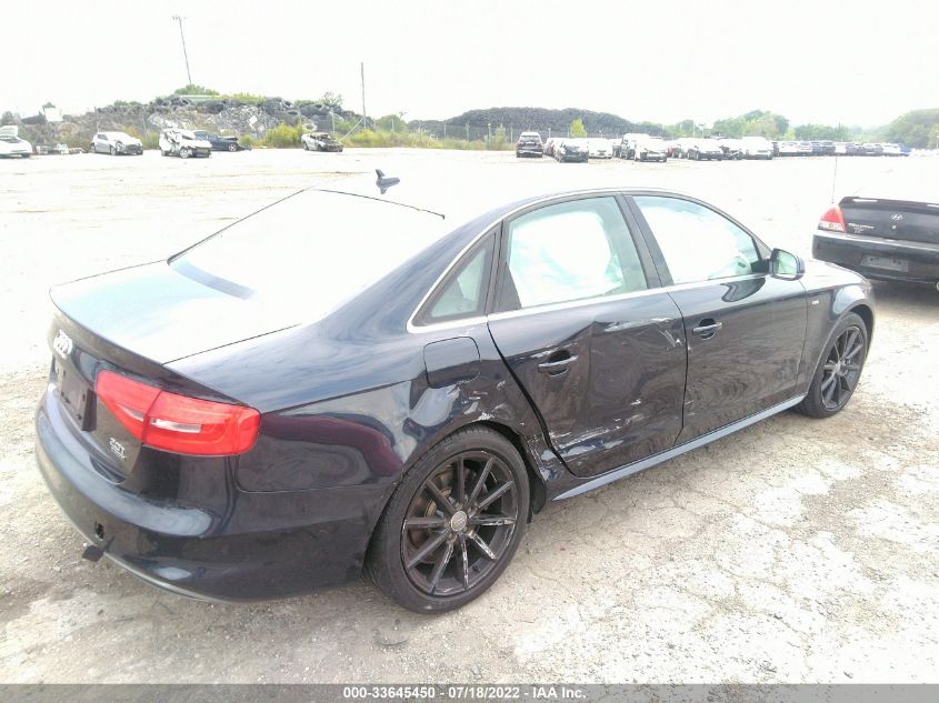2015 AUDI A4 PREMIUM PLUS WAUFFAFL5FN023525