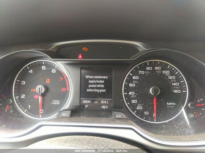 2015 AUDI A4 PREMIUM PLUS WAUFFAFL5FN023525