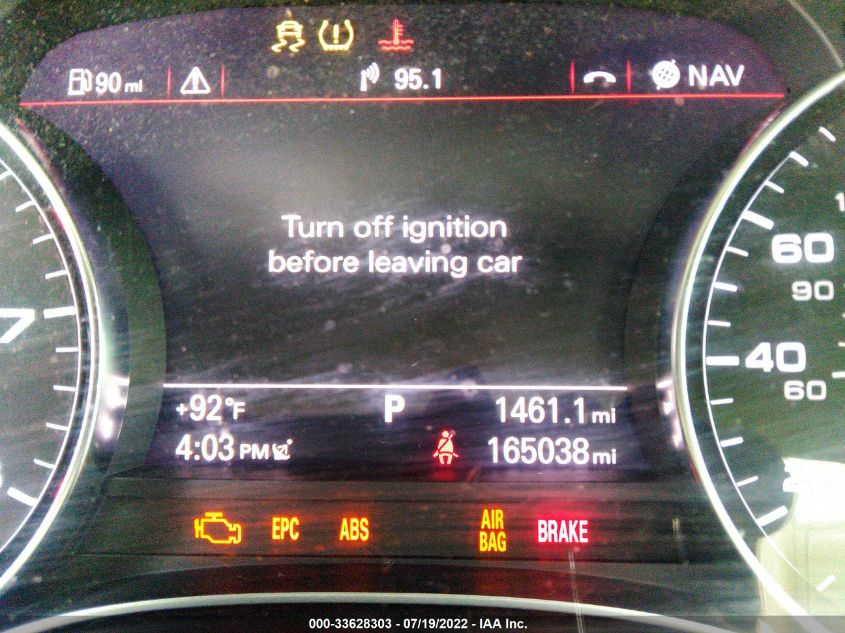 2013 AUDI A7 3.0 PRESTIGE WAU2GAFCXDN063320