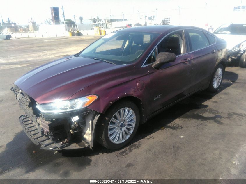 2013 FORD FUSION ENERGI TITANIUM 3FA6P0SU8DR261443