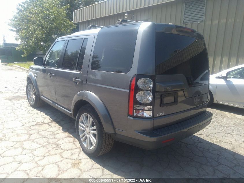 2014 LAND ROVER LR4 LUX SALAK2V63EA729403
