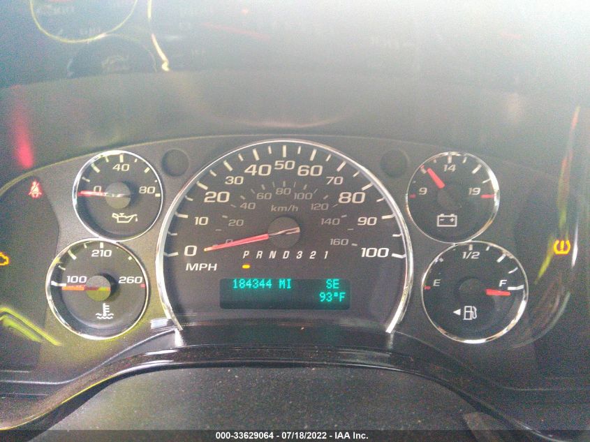 2013 GMC SAVANA CARGO VAN UPFITTER 1GDS7DC41D1104258