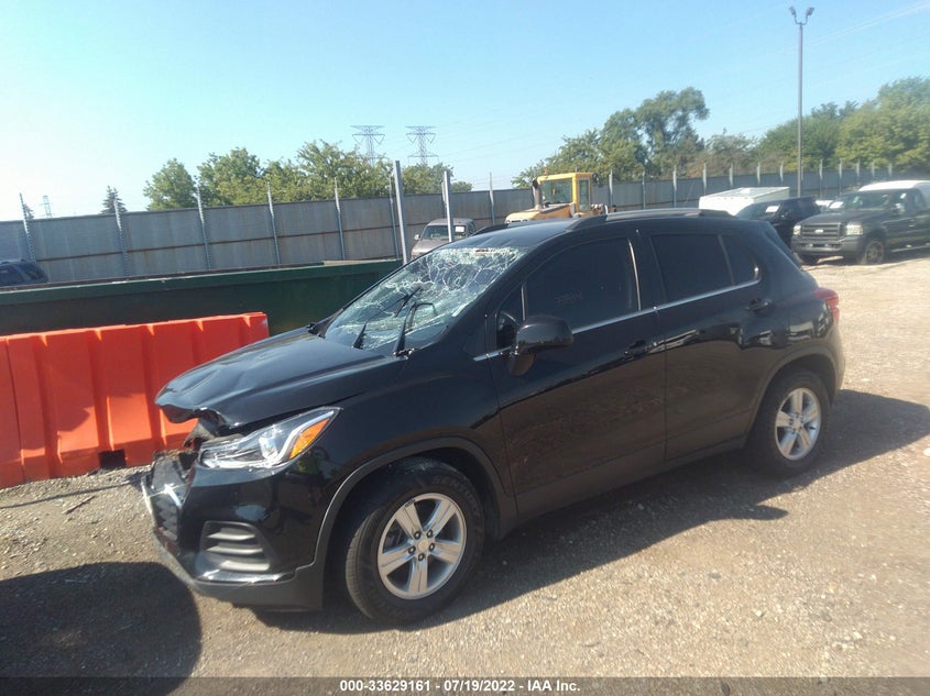 VIN 3GNCJLSB0KL324508 2019 CHEVROLET TRAX LT