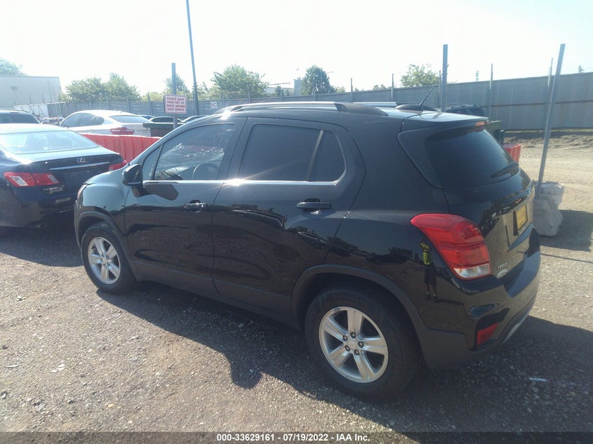 VIN 3GNCJLSB0KL324508 2019 CHEVROLET TRAX LT
