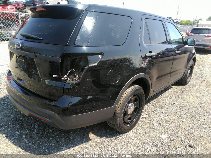 2016 FORD UTILITY POLICE 1FM5K8AR5GGA78749