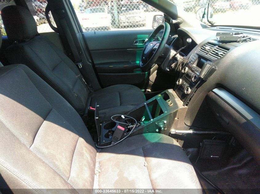 2016 FORD UTILITY POLICE 1FM5K8AR5GGA78749
