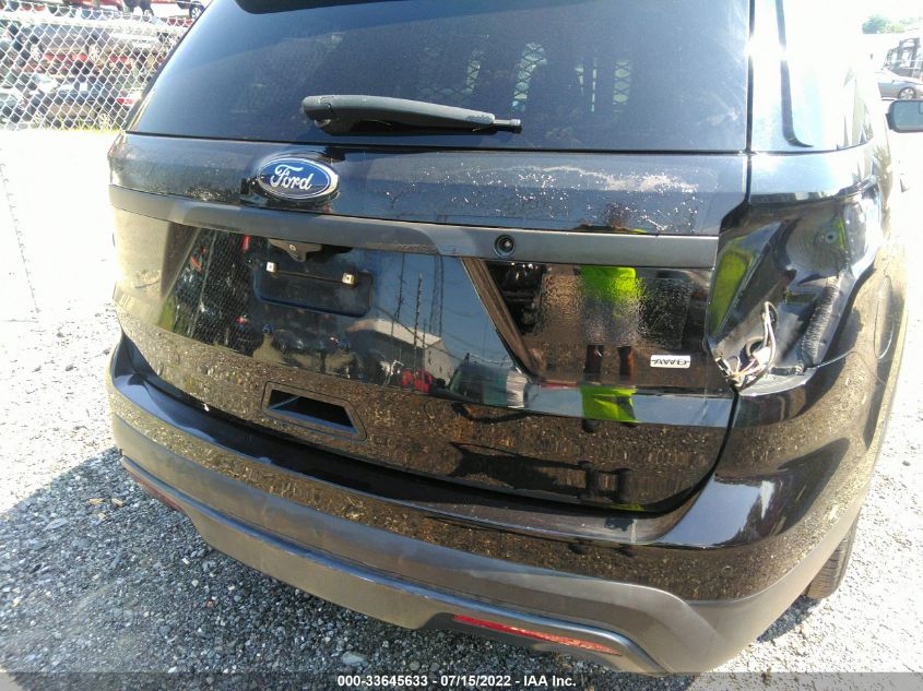 2016 FORD UTILITY POLICE 1FM5K8AR5GGA78749
