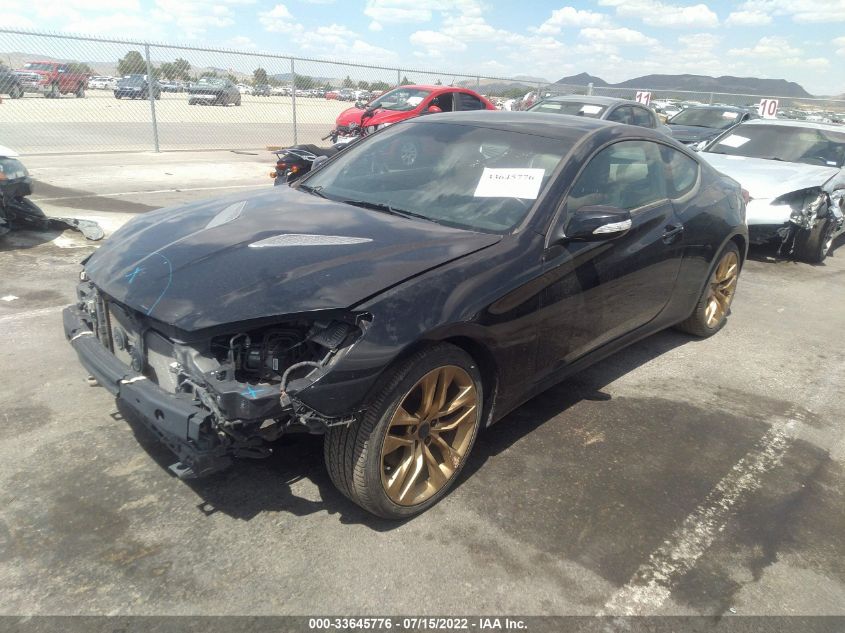 2016 HYUNDAI GENESIS COUPE 3.8L BASE KMHHT6KJXGU133138