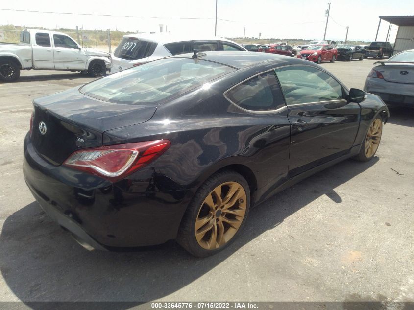 2016 HYUNDAI GENESIS COUPE 3.8L BASE KMHHT6KJXGU133138