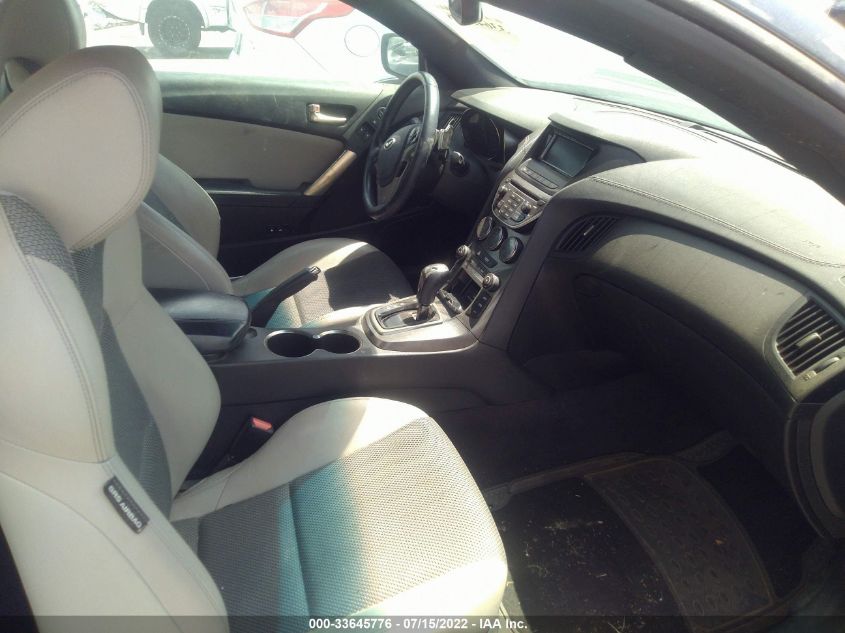 2016 HYUNDAI GENESIS COUPE 3.8L BASE KMHHT6KJXGU133138