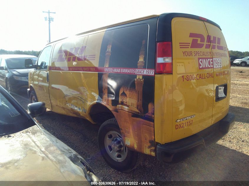 2021 CHEVROLET EXPRESS CARGO VAN 1GCWGAFP3M1172829