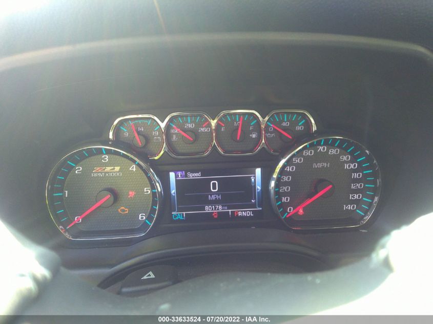 2017 CHEVROLET SILVERADO K1500 LT 1GCVKREC0HZ331742