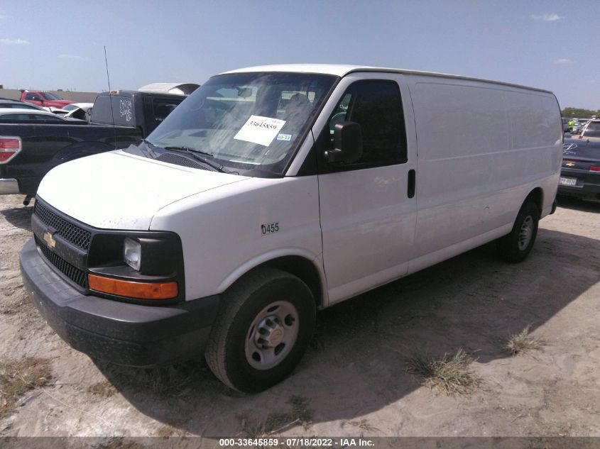 2014 CHEVROLET EXPRESS CARGO VAN 1GCZGUBG6E1120455