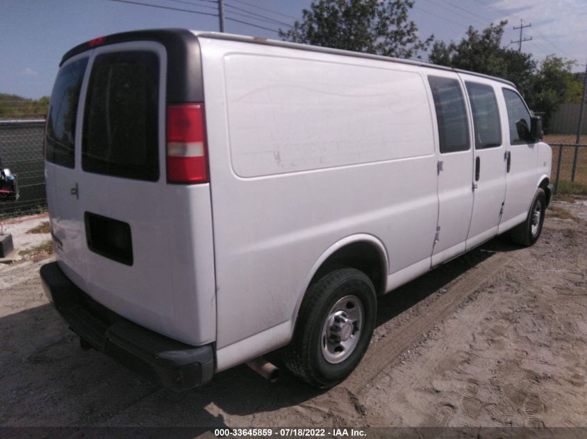 2014 CHEVROLET EXPRESS CARGO VAN 1GCZGUBG6E1120455