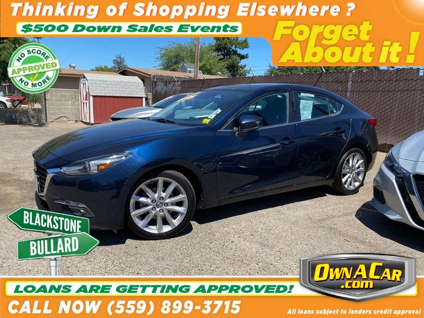 2018 MAZDA MAZDA3 4-DOOR GRAND TOURING 3MZBN1W37JM205862